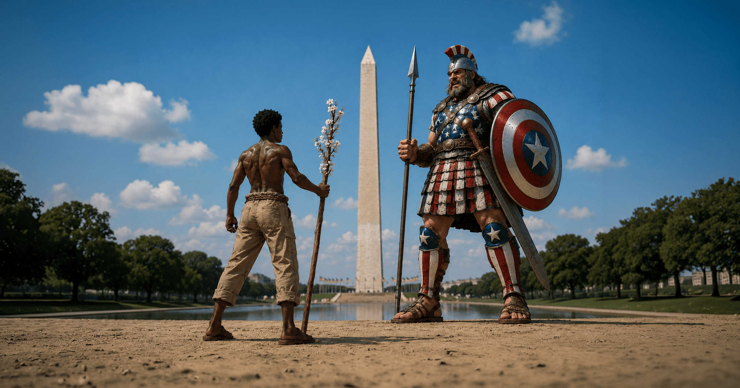 David versus Goliath: The Staff, Not the Slingshot